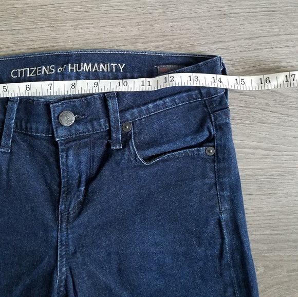 Citizens of Humanity Ava Women's Sz.26 Dark Wash Straight Jeans - Picture 6 of 7